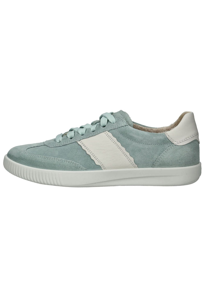 Sneaker Legero Sneaker Veloursleder Hellgrün