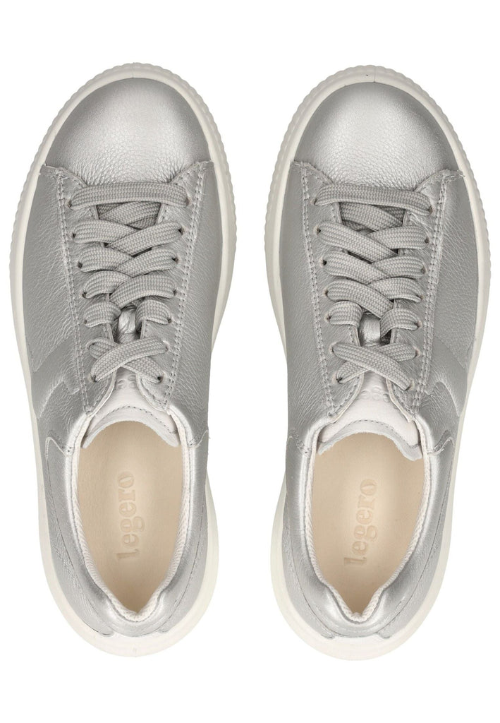 Legero Sneaker Nappaleder Silber