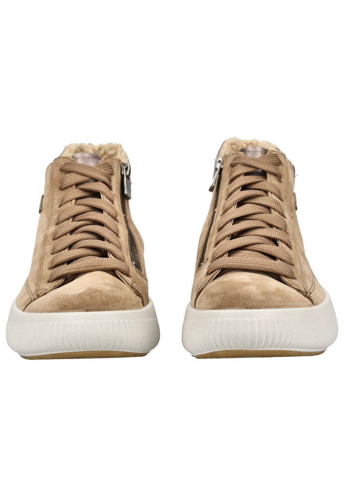 Legero Sneaker Veloursleder Beige Warmfutter
