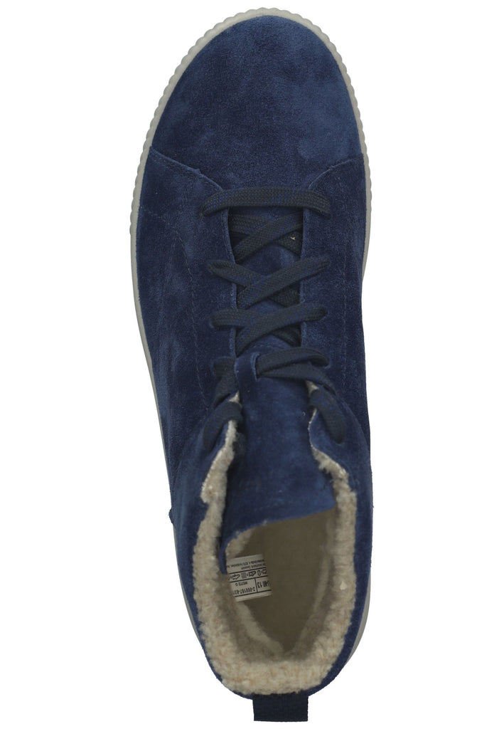 Legero Sneaker Veloursleder Dunkelblau Warmfutter