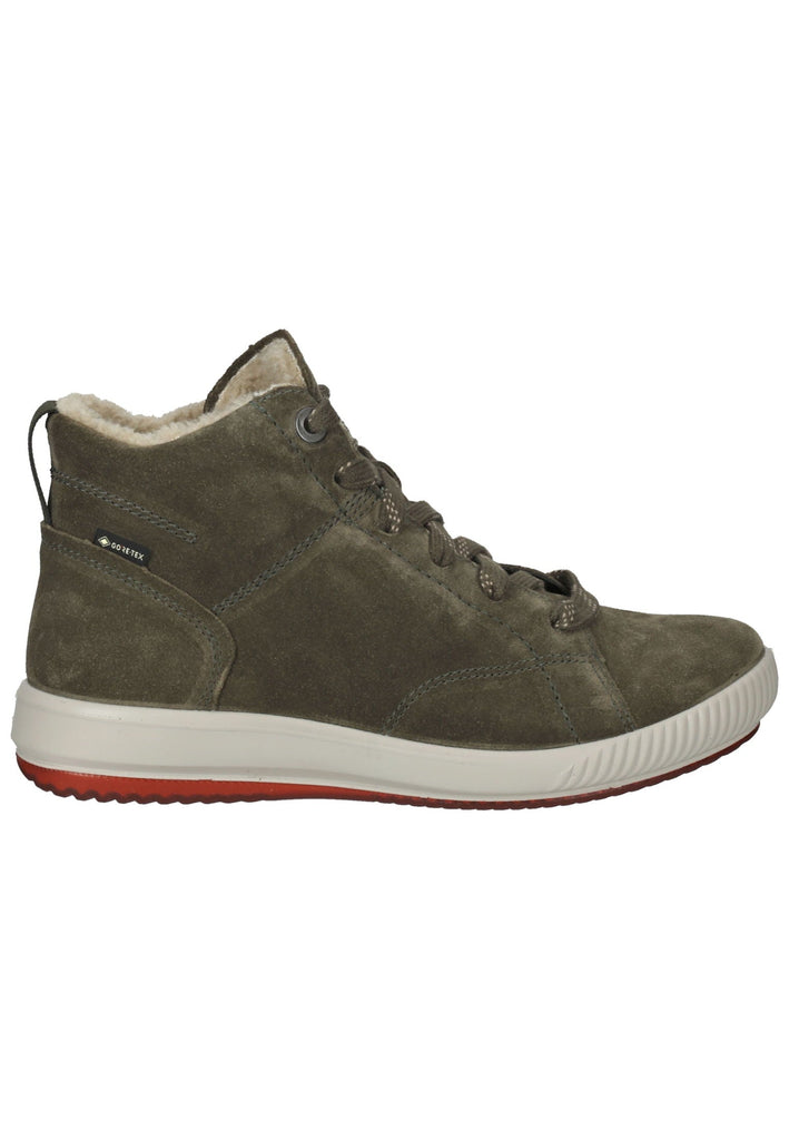 Legero Sneaker Veloursleder Grün Warmfutter