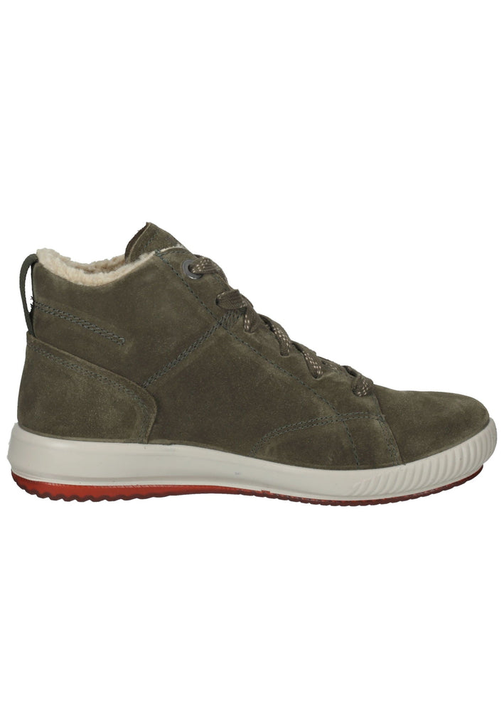Legero Sneaker Veloursleder Grün Warmfutter