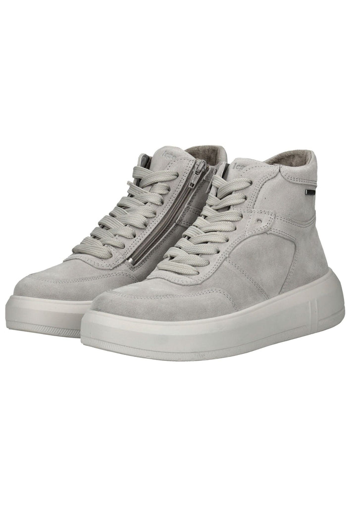 Legero Sneaker Veloursleder Hellgrau Warmfutter