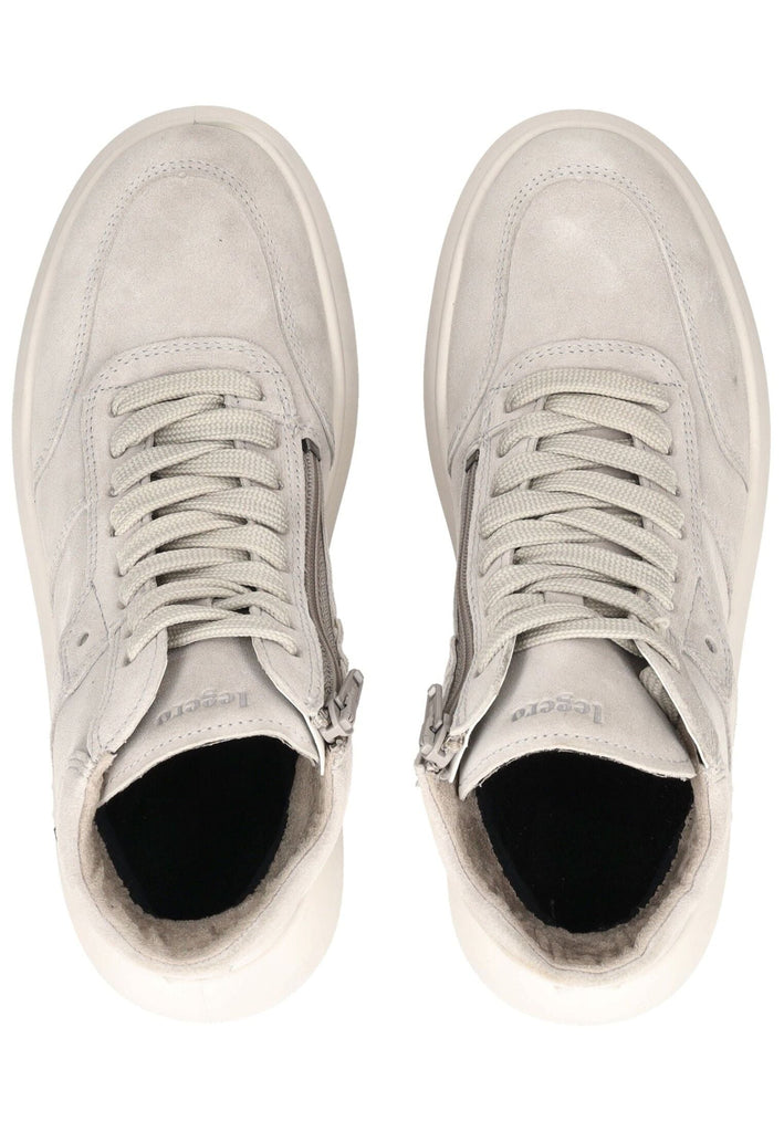 Legero Sneaker Veloursleder Hellgrau Warmfutter