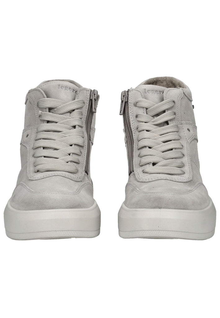Legero Sneaker Veloursleder Hellgrau Warmfutter