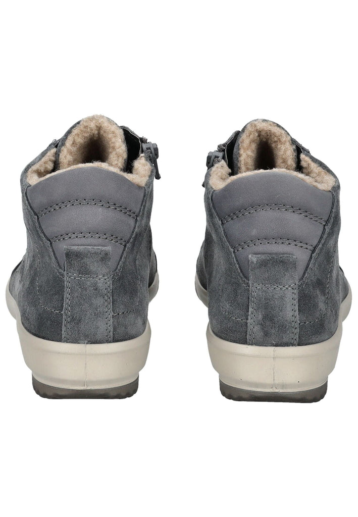 Legero Sneaker Veloursleder Mittelgrau Warmfutter
