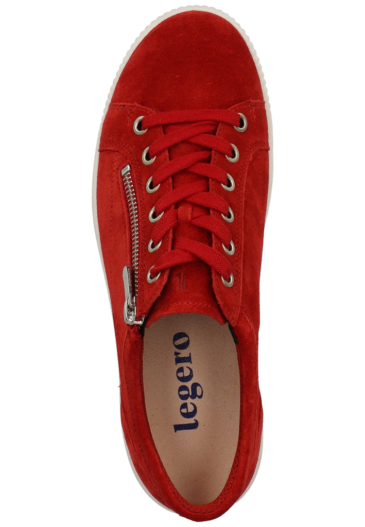 Legero Sneaker Veloursleder Rot