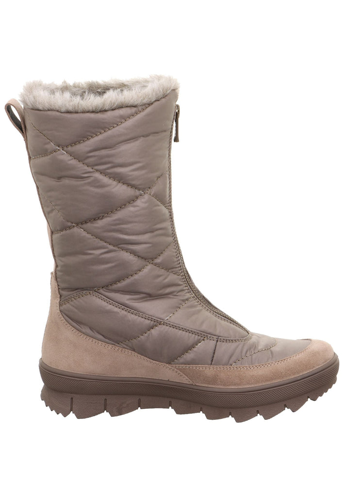 Legero Stiefel Leder/Textil Beige Warmfutter