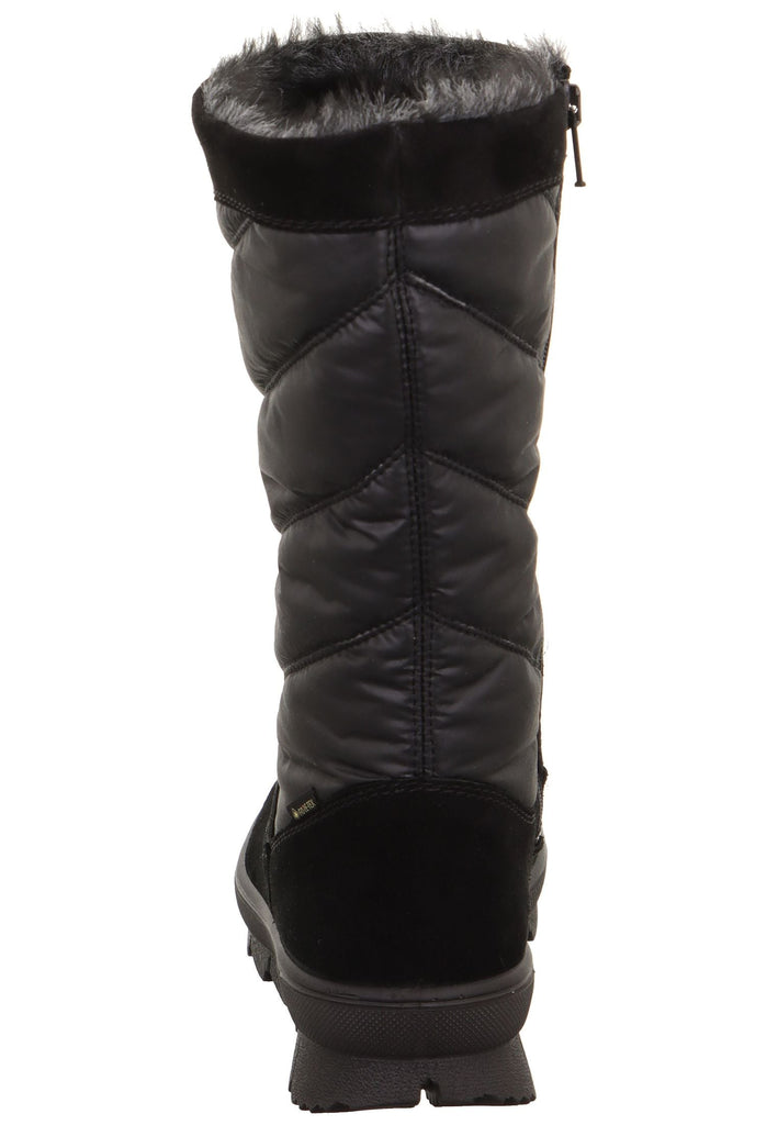 Legero Stiefel Leder/Textil Schwarz Warmfutter
