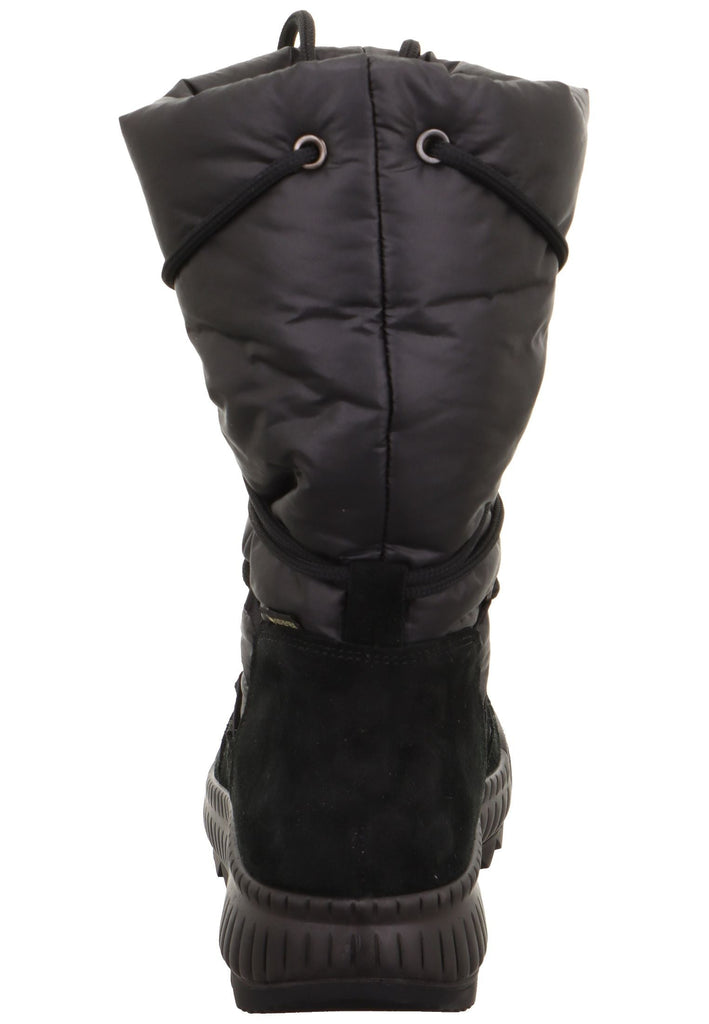Legero Stiefel Leder/Textil Schwarz Warmfutter