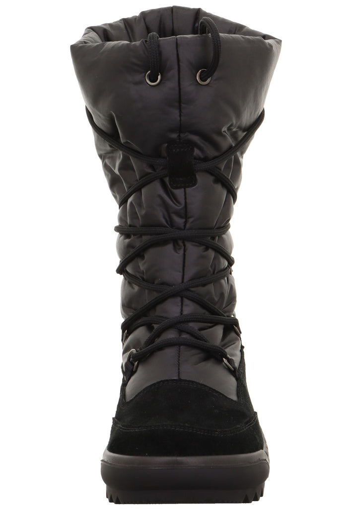 Legero Stiefel Leder/Textil Schwarz Warmfutter