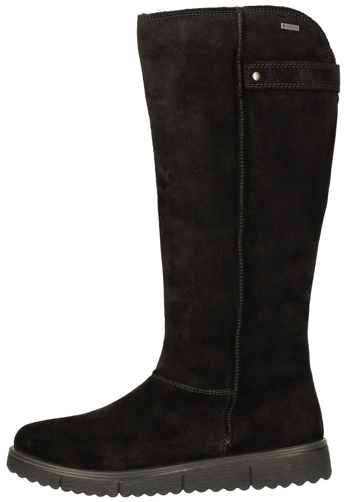 Stiefel Legero Stiefel Veloursleder Schwarz Warmfutter