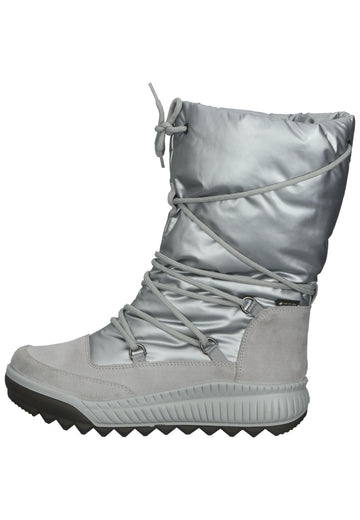 Stiefel Legero Stiefel Veloursleder/Synthetik Grau Warmfutter