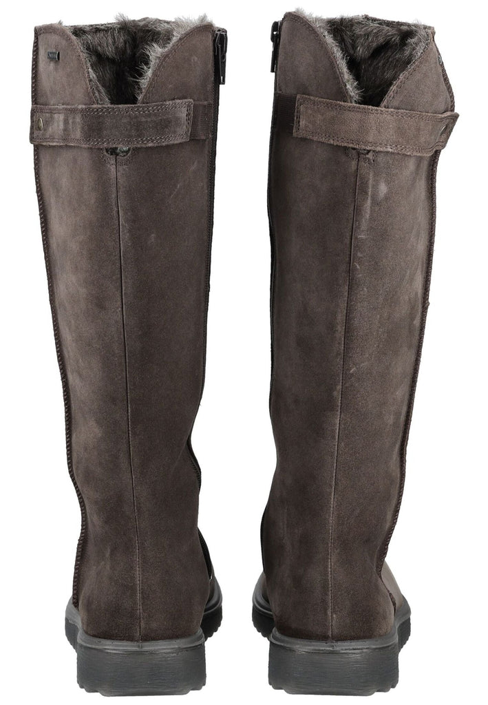 Legero Stiefel Veloursleder Grau Warmfutter