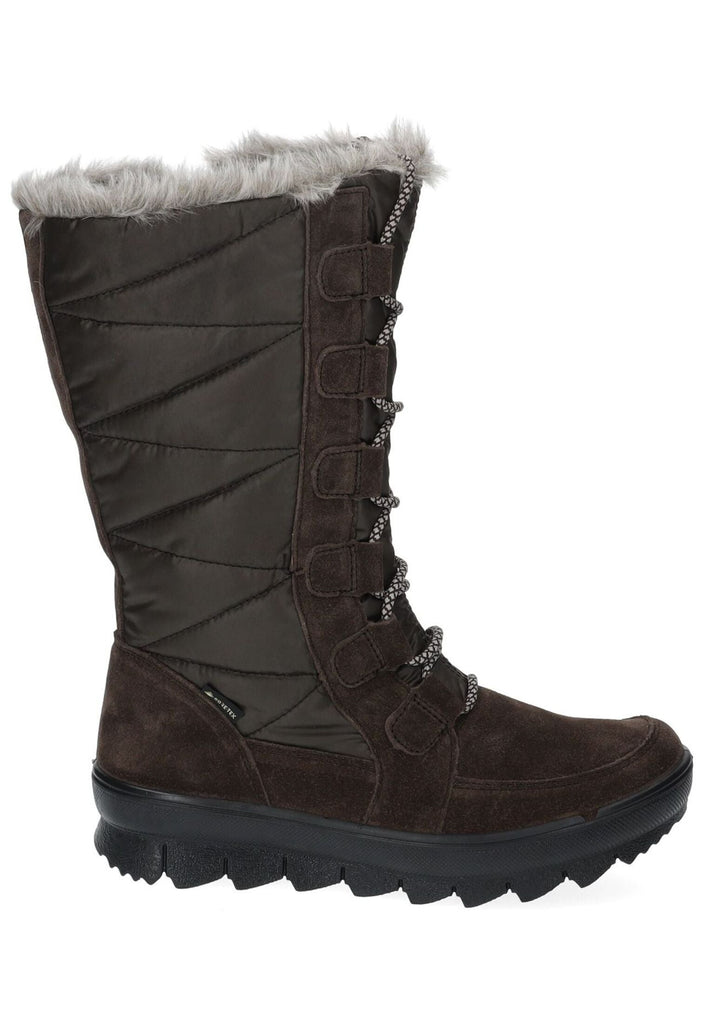 Legero Stiefel Veloursleder Grau Warmfutter