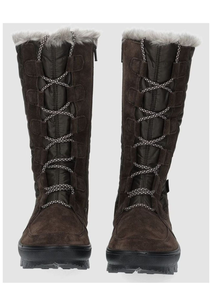 Legero Stiefel Veloursleder Grau Warmfutter