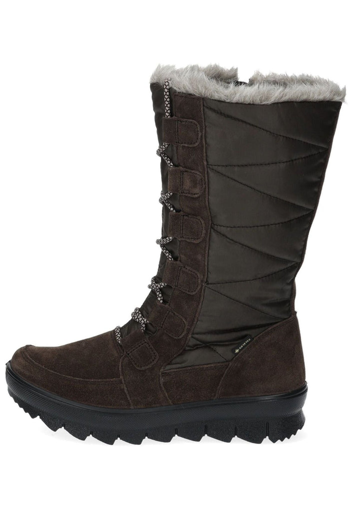 Legero Stiefel Veloursleder Grau Warmfutter