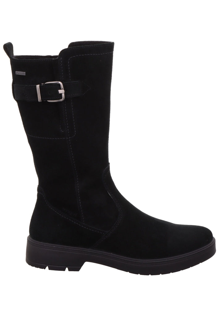 Legero Stiefel Veloursleder Schwarz