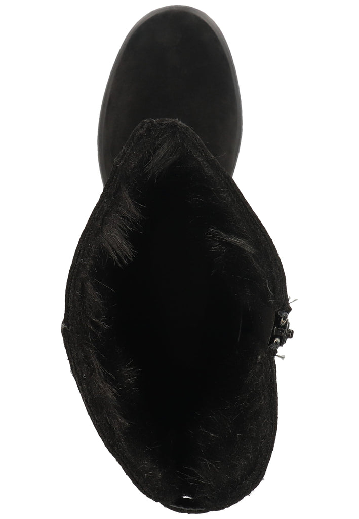 Legero Stiefel Veloursleder Schwarz Warmfutter