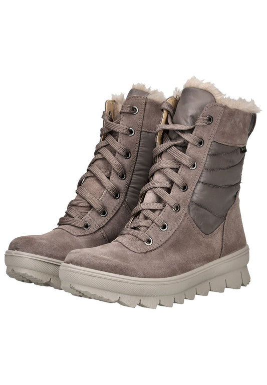 Legero Stiefel Veloursleder/Textil Altrosa Warmfutter