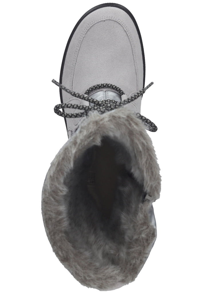 Legero Stiefel Veloursleder/Textil Grau Warmfutter