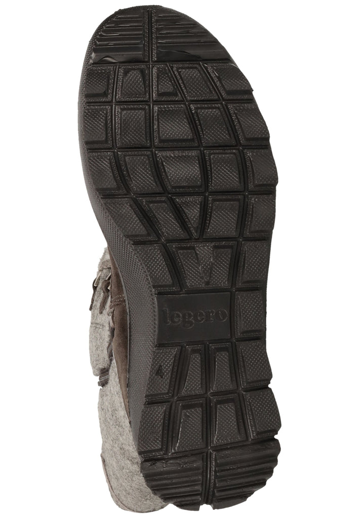 Legero Stiefel Veloursleder/Textil Grau Warmfutter