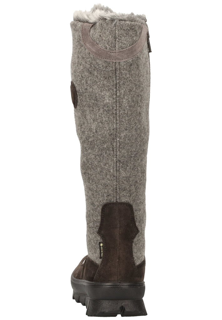 Legero Stiefel Veloursleder/Textil Grau Warmfutter