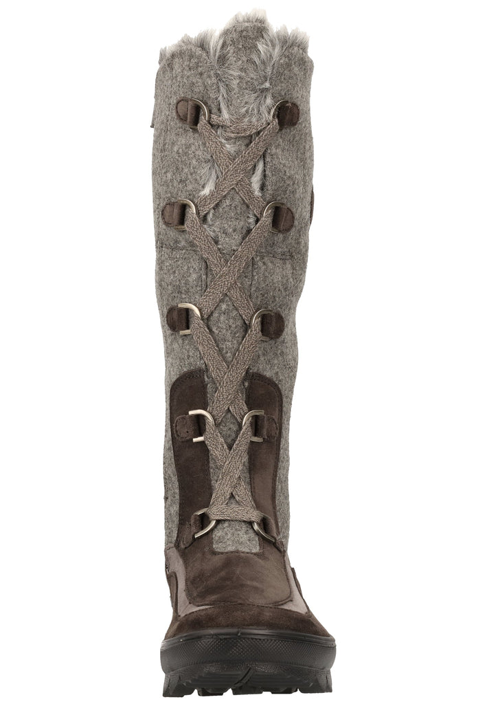 Legero Stiefel Veloursleder/Textil Grau Warmfutter