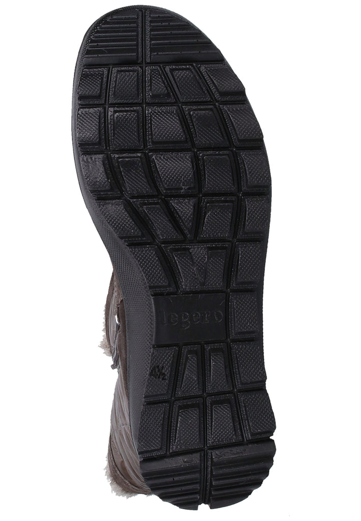 Legero Stiefel Veloursleder/Textil Grau Warmfutter