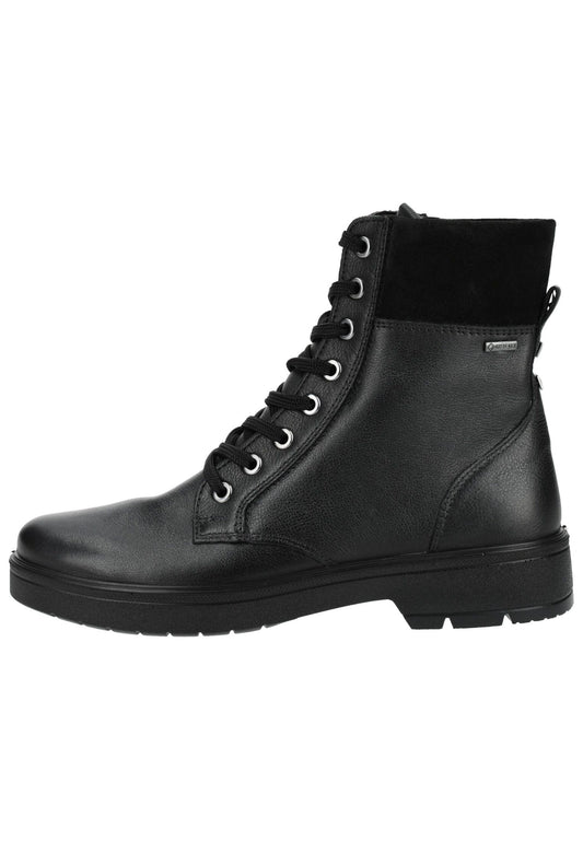 Legero Stiefelette Glattleder Schwarz