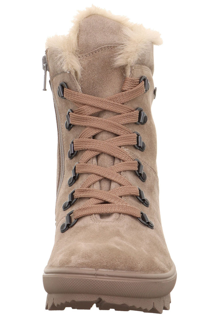 Legero Stiefelette Leder Beige Warmfutter