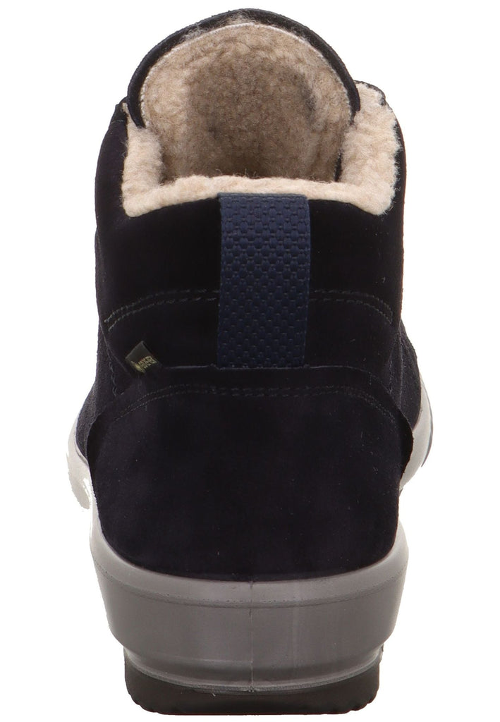 Legero Stiefelette Leder Blau Warmfutter