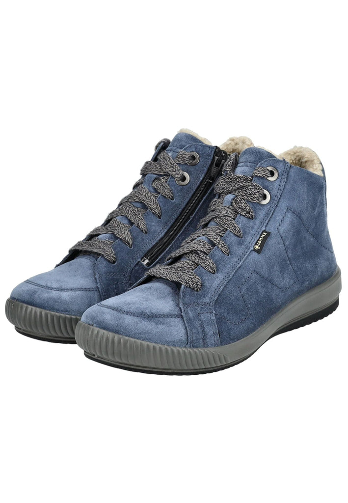 Legero Stiefelette Leder Blau Warmfutter