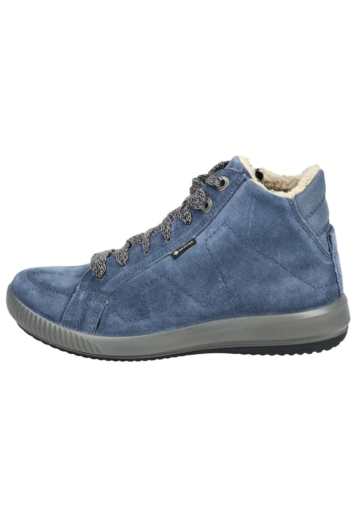 Legero Stiefelette Leder Blau Warmfutter