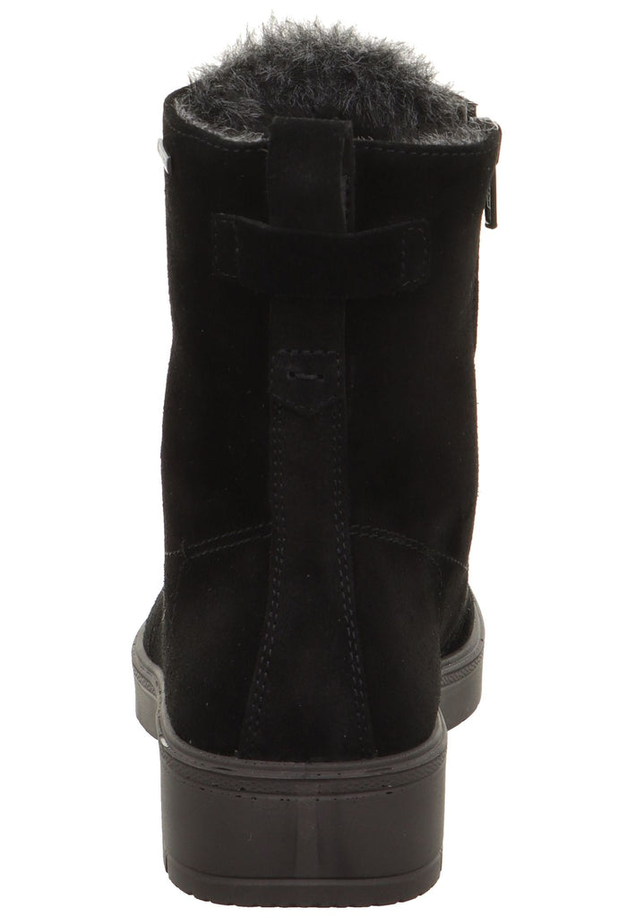 Legero Stiefelette Leder Schwarz/Schwarz Warmfutter