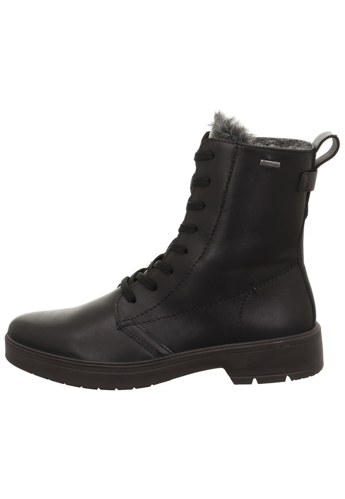 Legero Stiefelette Leder Schwarz Warmfutter
