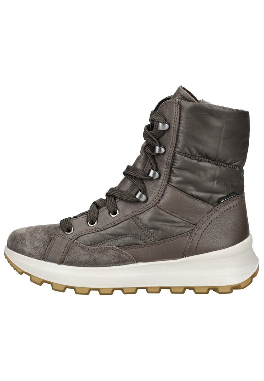 Legero Stiefelette Leder/Textil Grau Warmfutter
