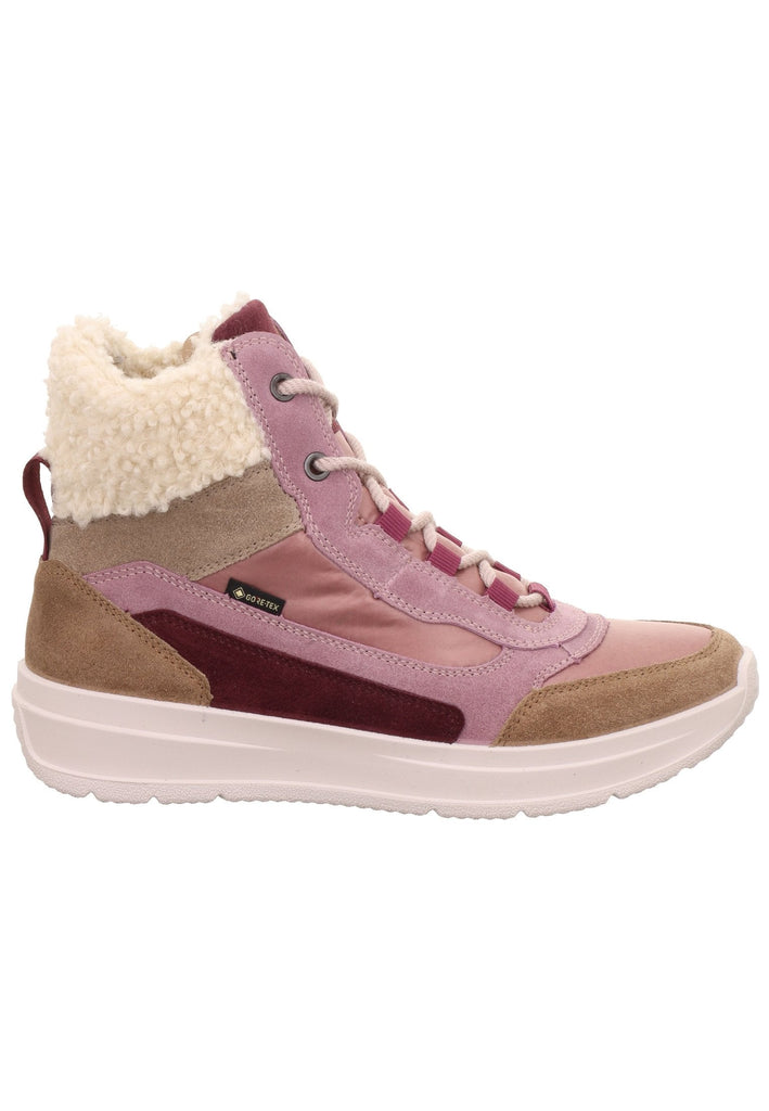 Legero Stiefelette Leder/Textil Rosa