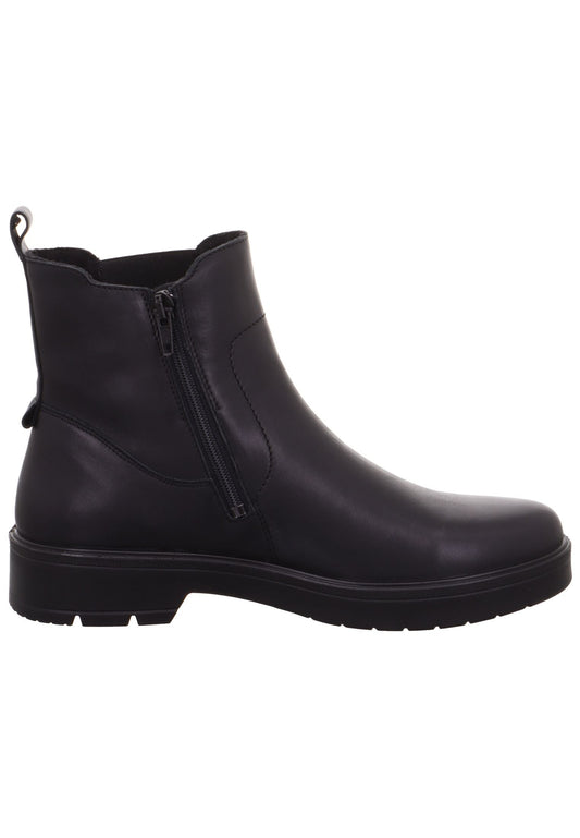 Legero Stiefelette Leder/Textil Schwarz