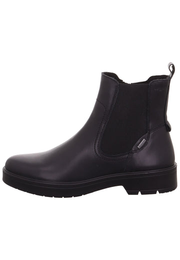Legero Stiefelette Leder/Textil Schwarz