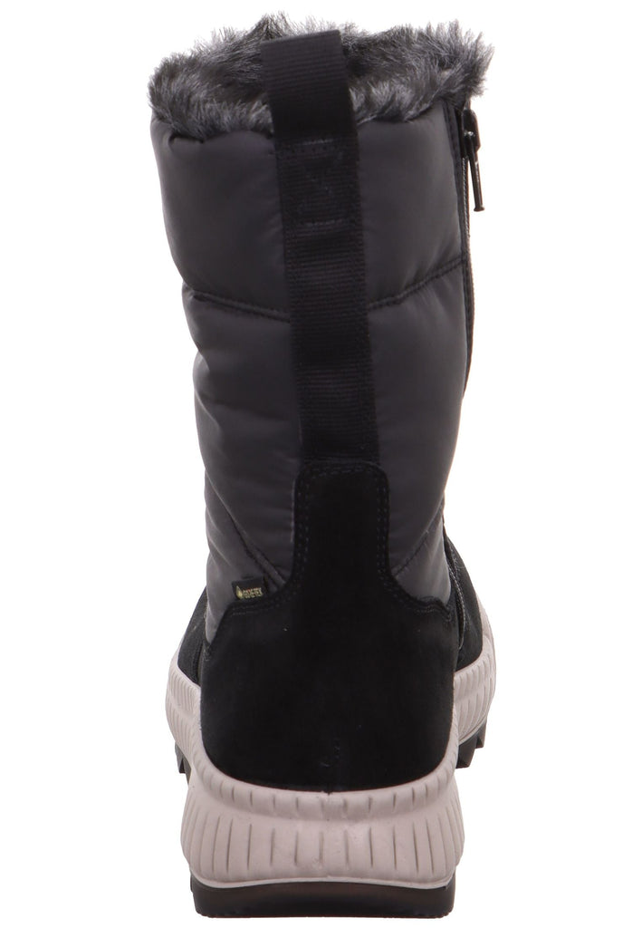 Legero Stiefelette Leder/Textil Schwarz