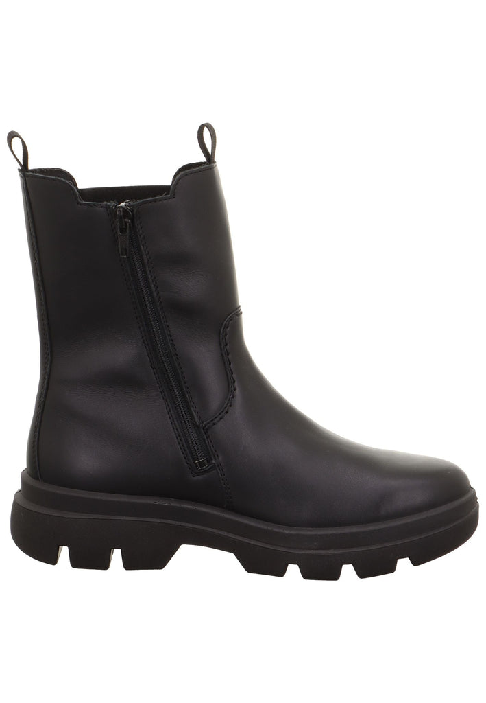 Legero Stiefelette Leder/Textil Schwarz