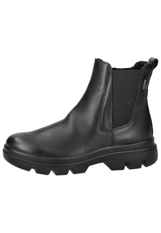 Legero Stiefelette Leder/Textil Schwarz Warmfutter