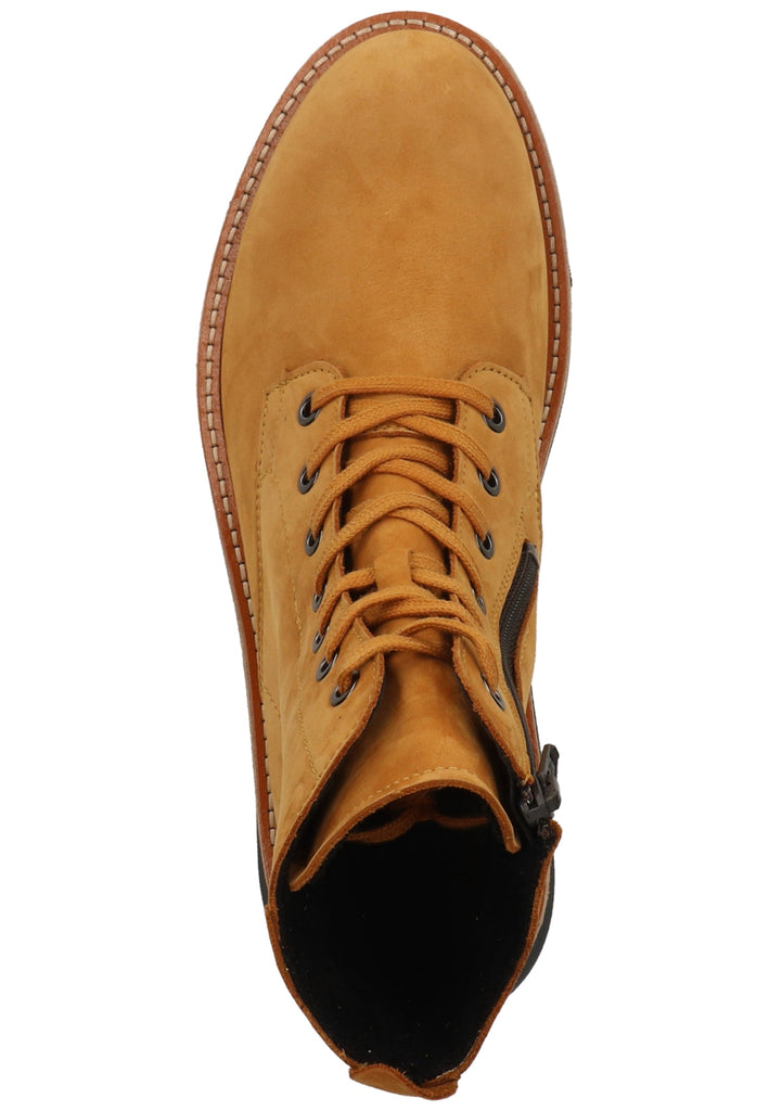Legero Stiefelette Nubukleder Gelb