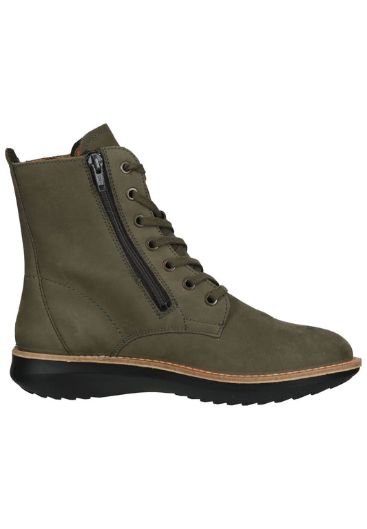 Legero Stiefelette Nubukleder Grün