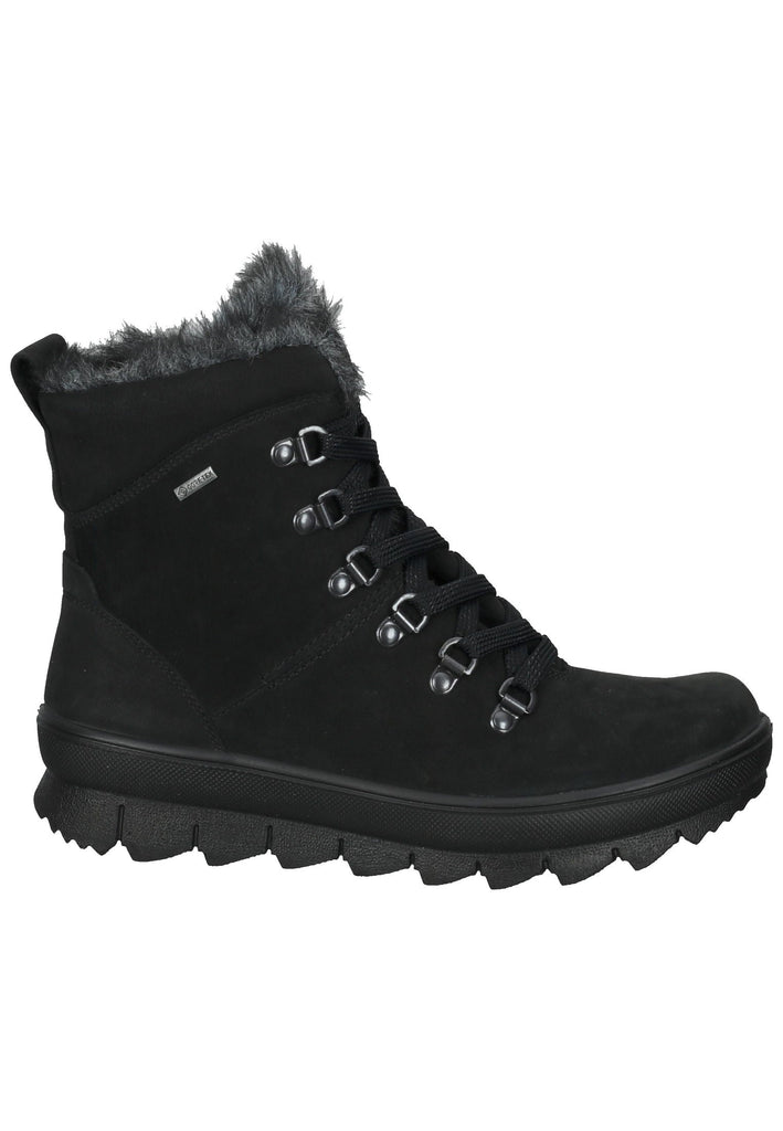 Legero Stiefelette Nubukleder Schwarz Warmfutter
