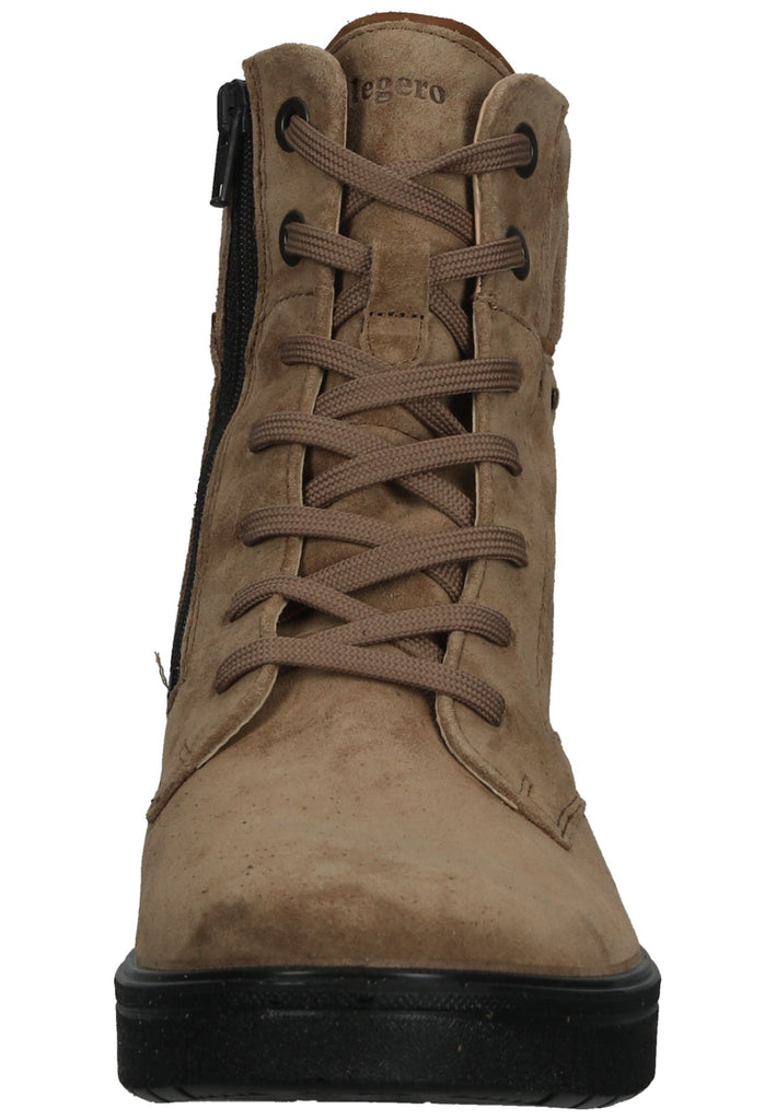 Legero Stiefelette Veloursleder Beige