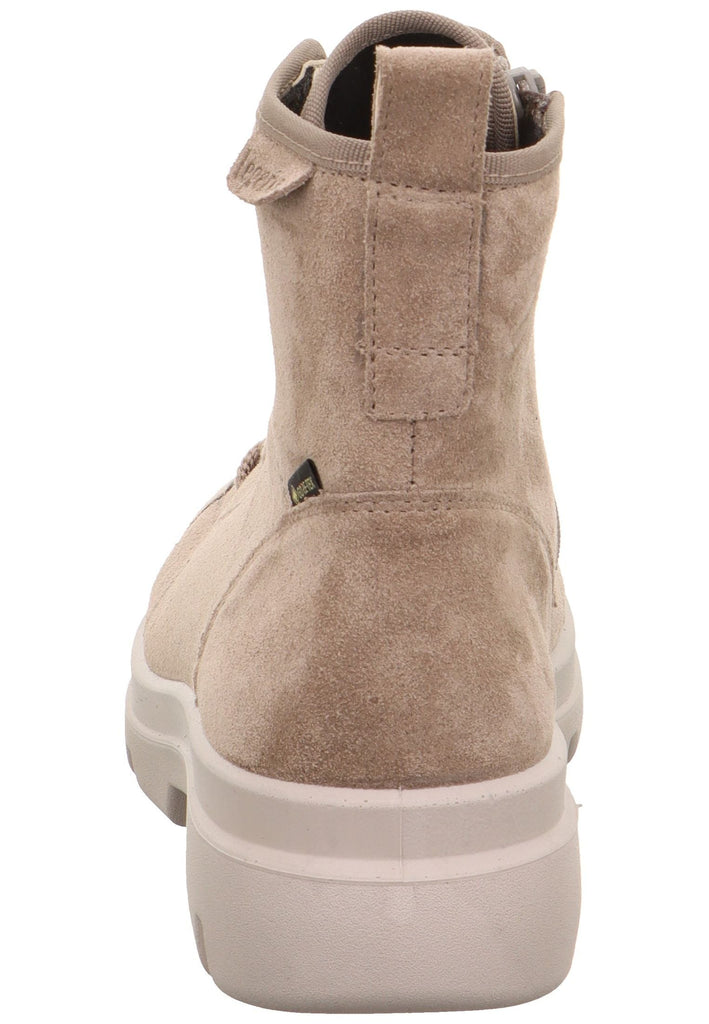Legero Stiefelette Veloursleder Beige