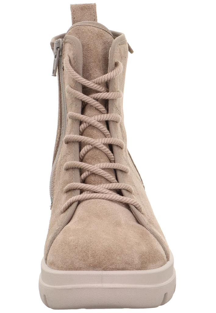 Legero Stiefelette Veloursleder Beige