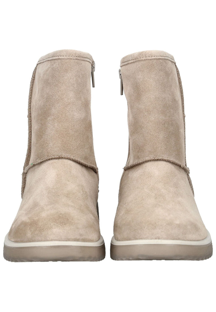 Legero Stiefelette Veloursleder Beige Warmfutter